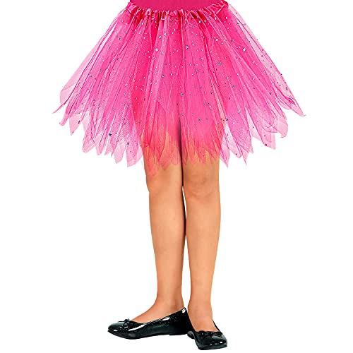 W WIDMANN MILANO Party Fashion - Tutu Glitzer, Länge circa 30 cm, Petticoat, Unterrock, Tänzerin, Karneval, Mottoparty von W WIDMANN MILANO Party Fashion