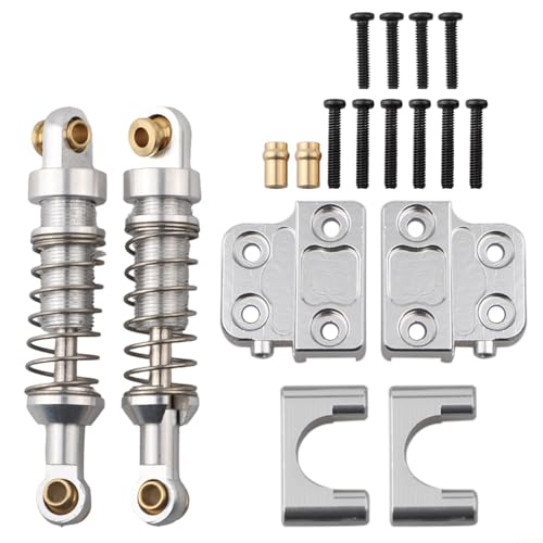 WIIYENA Verwandeln Sie Ihr Fahrerlebnis mit verbesserten Komponenten der Hinterradaufhängung für Autos im Maßstab 1:12 (Silber) von WIIYENA