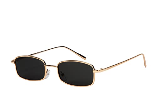 WILBERS & WILBERS 20150 - Brille für Festival new square, Metallrahmen gold, für Damen und Herren von WILBERS & WILBERS