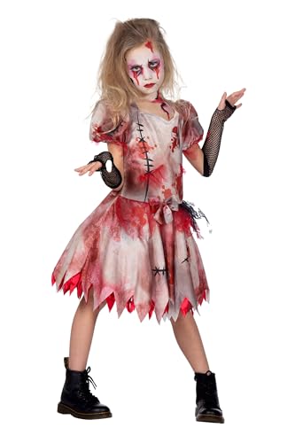 WILBERS & WILBERS 3561 - Gruseliges Halloween Kleid für Mädchen, blutverschmiert, Horror Kostüm, Zombie WILBERS & WILBERS 3561 - Gruseliges Halloween Kleid für Mädchen, blutverschmiert, Horror Kostüm, Zombie von WILBERS & WILBERS