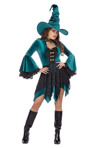 WILBERS & WILBERS 4661 - Elegantes Hexenkleid aus Samt für Damen, Magierin, Zauberin, für Karneval, Halloween WILBERS & WILBERS 4661 - Elegantes Hexenkleid aus Samt für Damen, Magierin, Zauberin, für Karneval, Halloween von WILBERS & WILBERS