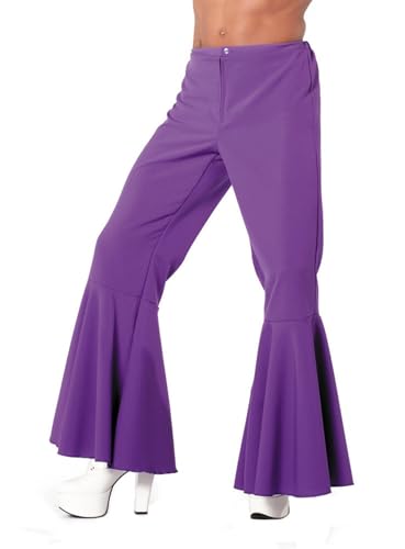 WILBERS & WILBERS 5118 - Flared Hippie Hose, Schlaghose für Festival, Karneval, 70er Jahre Mottoparty, Disco Fever WILBERS & WILBERS 5118 - Flared Hippie Hose, Schlaghose für Festival, Karneval, 70er Jahre Mottoparty, Disco Fever von WILBERS & WILBERS