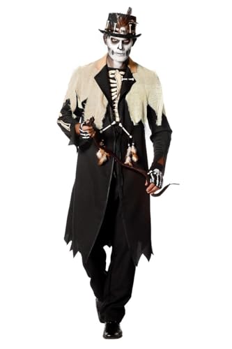 WILBERS & WILBERS 5709 - Voodoo König Mantel für Erwachsene, Hexenmeister, Schamane, Cape für Halloween, Karneval WILBERS & WILBERS 5709 - Voodoo König Mantel für Erwachsene, Hexenmeister, Schamane, Cape für Halloween, Karneval von WILBERS & WILBERS