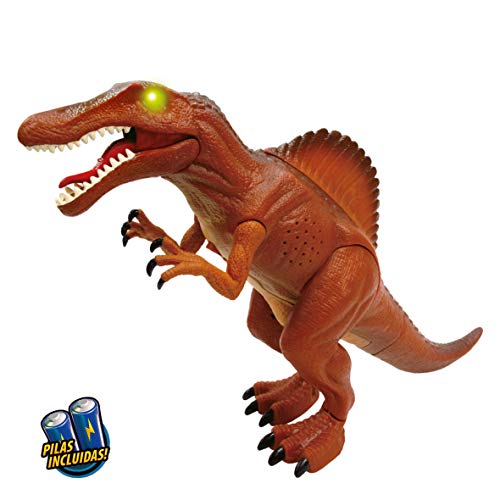 WILD PREDATORS Speelgoed - Spinosaurus Mittel | Dinosaurier Spielzeug | Dinosaurier Spielzeug Ab 3 Jahre | Dinosaurier Figuren | Dino Spielzeug | Dinosaurier Figur | 22 cm von WILD PREDATORS