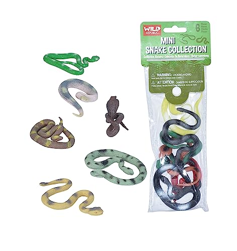 Wild Republic 22119 Snake Animals Polybag Mini, Schlange von WILD REPUBLIC