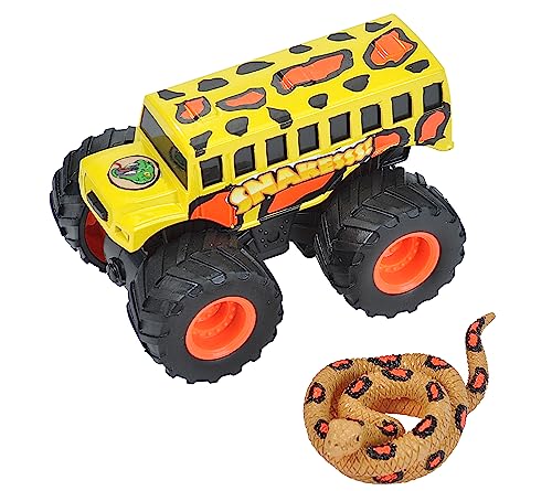 Wild Republic Adventure Mini Truck Anakonda, für Kinder, Abenteuergeschenke, Fantasie-Spielzeug für Draußen, Monster-Truck-Auto, 10 cm von WILD REPUBLIC