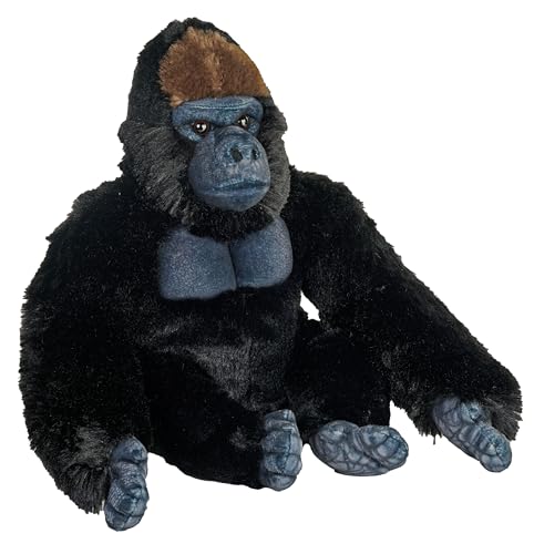 Wild Republic Artist Collection Eco Gorilla, Plüschtier, 38 cm, Plüschspielzeug, umweltfreundlich von WILD REPUBLIC