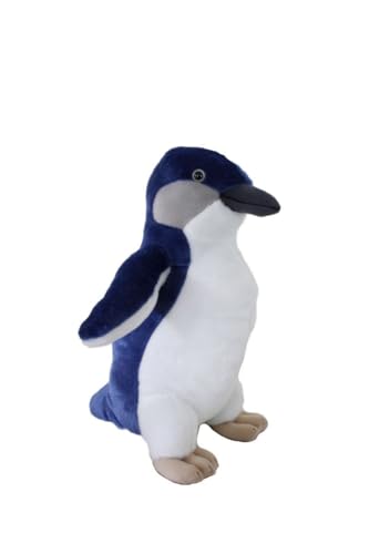 Wild Republic Cuddlekins Blauer Pinguin, Stofftier, 30,5 cm, Plüschtier, Füllung ist gesponnene recycelte Wasserflaschen von WILD REPUBLIC