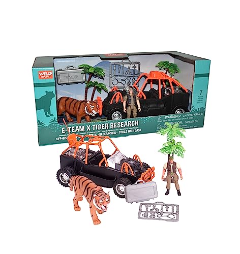 Wild Republic E-Team Tiger -Rettung, Actionfiguren zum Sammeln, Rettungsteam, Interaktive Geschenke für Kinder, Kuchendeko zum Geburtstag Wild Republic E-Team Tiger -Rettung, Actionfiguren zum Sammeln, Rettungsteam, Interaktive Geschenke für Kinder, Kuchendeko zum Geburtstag von WILD REPUBLIC