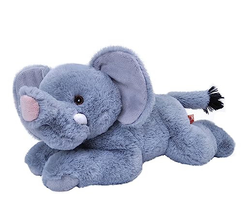 Wild Republic Ecokins Afrikanischer Elefant, Kuscheltier aus Stoff, Nachhaltiges Spielzeug, Baby Geschenk zur Geburt von Jungen und Mädchen, Stofftier 30 cm von WILD REPUBLIC