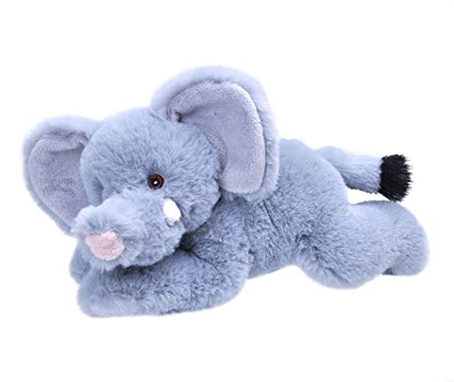 Wild Republic Ecokins Mini Afrikanischer Elefant, Kuscheltier aus Stoff, Nachhaltiges Spielzeug, Baby Geschenk zur Geburt von Jungen und Mädchen, Stofftier 20 cm von WILD REPUBLIC