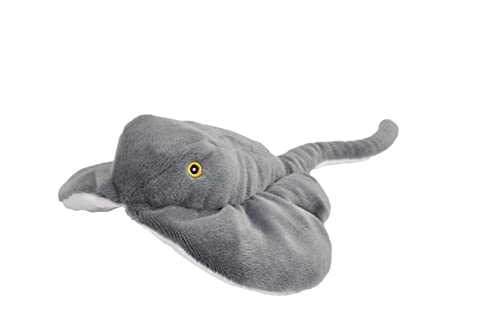 Wild Republic Ecokins Stachelrochen, Kuscheltier aus Stoff, Nachhaltiges Spielzeug, Baby Geschenk zur Geburt von Jungen und Mädchen, Stofftier 30 cm von WILD REPUBLIC