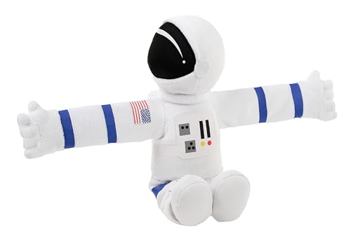 Wild Republic Huggers Astronaut, Kuscheltier, 20 cm, Klatscharmband, Plüschtier, Füllung besteht aus recycelten Wasserflaschen Wild Republic Huggers Astronaut, Kuscheltier, 20 cm, Klatscharmband, Plüschtier, Füllung besteht aus recycelten Wasserflaschen von WILD REPUBLIC