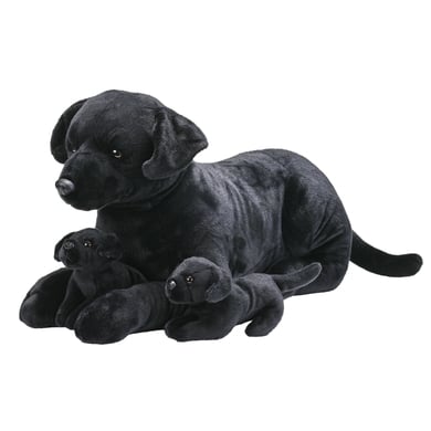 Wild Republic Kuscheltier Cuddlekins Jumbo Mom Puppies Labrador von WILD REPUBLIC