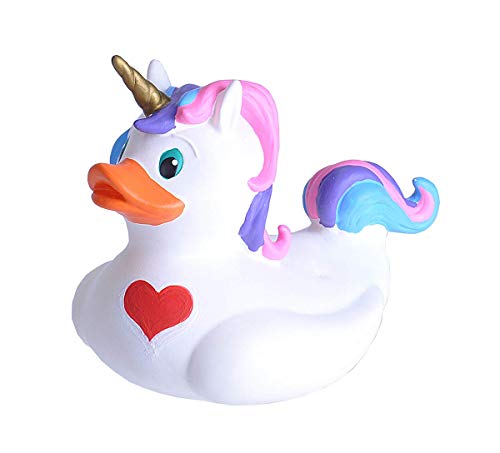 Wild Republic Rubber Duck Einhorn, Gummiente, Badewannen-Geschenke für Kinder, Quietscheentchen, Badespielzeug für Babys, Gummiente lustig, Badeente zum Sammeln, 10 cm Wild Republic Rubber Duck Einhorn, Gummiente, Badewannen-Geschenke für Kinder, Quietscheentchen, Badespielzeug für Babys, Gummiente lustig, Badeente zum Sammeln, 10 cm von WILD REPUBLIC