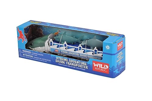 Wild Republic Transporter Aquatisch, Kinder Geschenke, Aquatisches Spielzeug, Xtreme Transport von WILD REPUBLIC