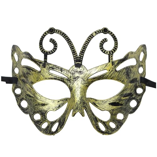 Venezianischen Masquerade Maske Maskerade Maske Geheimnisvolle Venezianischen Masken Augenmaske Venezianisch Maske Fasching Für Halloween Cosplay Karneval Kostüm Party Maskenball Masken Venezianisc von WILLBEST