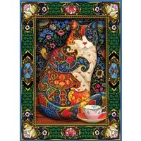 Painted Cat 1000-Piece Puzzle von Willow Creek Press