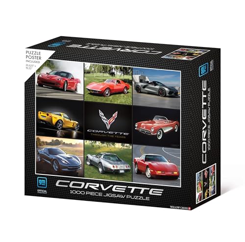 Willow Creek Press Corvette Puzzle 1000 Teile von WILLOW CREEK