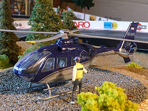 Slotcar Hubschrauber Eurocopter EC135 für Carrera Servo 132 140 DIGITAL TOP DEKO von WIM-Slotcar