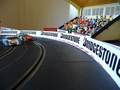 Slotcar LEITPLANKEN Bande 4cm x 200cm für Carrera DIGITAL von WIM-Slotcar