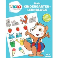 WIMMELBUCHVERLAG 63872 Bobo Siebenschläfer - Mein Kindergarten Lernblock von WIMMELBUCHVERLAG