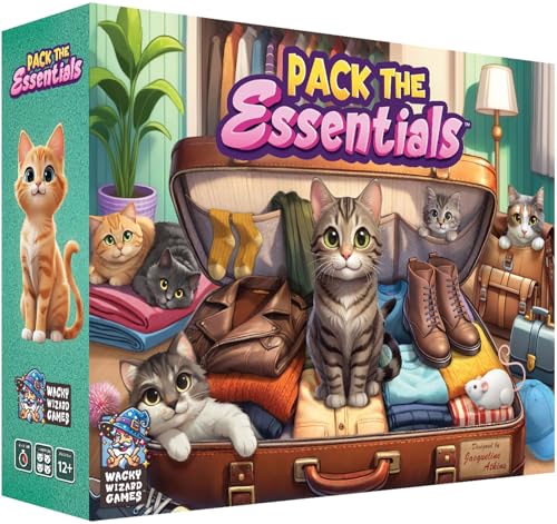 Wacky Wizard Games: Pack The Essentials The Board Game Wacky Wizard Games: Pack The Essentials The Board Game von WISE WIZARD GAMES