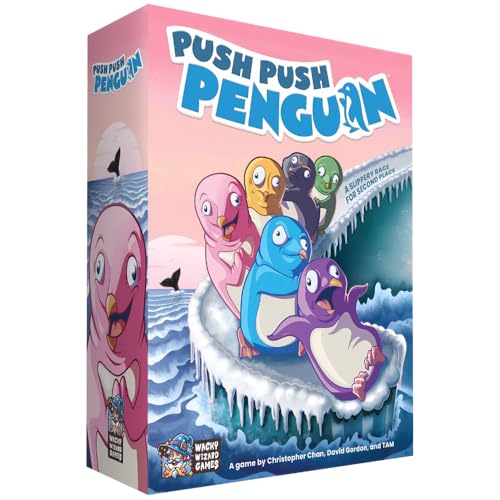Wacky Wizard Games: Push Push Penguin The Board Game Wacky Wizard Games: Push Push Penguin The Board Game von WISE WIZARD GAMES