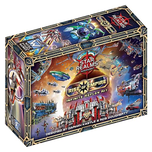 Wise Wizard Games Star Realms: Rise of Empire: Infinite Replay Kit, Brettspiel-Erweiterung, ab 12 Jahren, 2-6 Spieler, 20-60 Minuten Spieldauer Wise Wizard Games Star Realms: Rise of Empire: Infinite Replay Kit, Brettspiel-Erweiterung, ab 12 Jahren, 2-6 Spieler, 20-60 Minuten Spieldauer von WISE WIZARD GAMES
