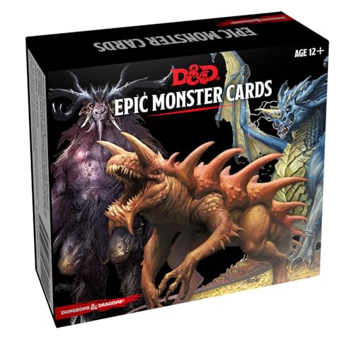 Dungeons & Dragons Spellbook Cards: Epic Monsters (D&d Accessory) von Wizards of the Coast