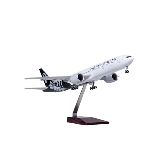 Für Air New Zealand Airlines Boeing 777 Diecast Modell Harz Flugzeug Mit Licht Flugzeug Sammlung Display Spielzeug Geschenk 47 cm(No Light) von WJXNNON