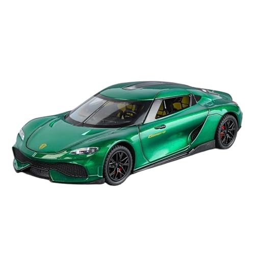 Für Gemini GT Legierung Supersportwagen Modell Sound Und Licht Sammlung Kinder Spielzeug Geschenke 1/24(Green) von WJXNNON