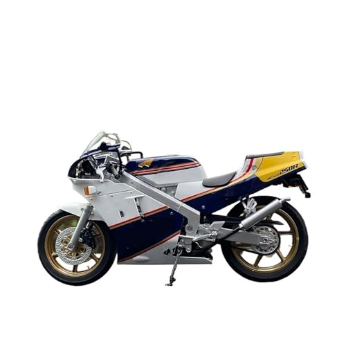 Für Honda NSR Motorradmodell, Statische Anzeige, Festliche Geschenkkollektion Im Maßstab 1:12(Yellow) von WJXNNON