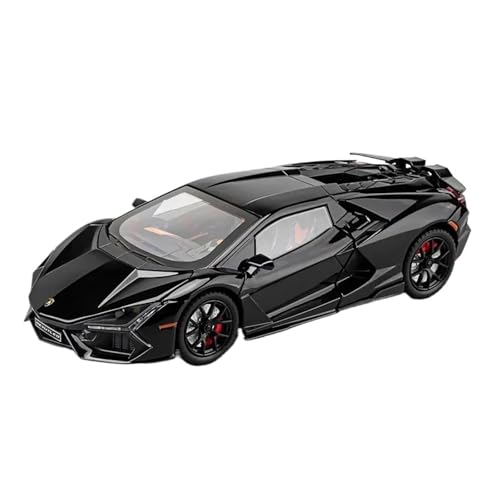 Für Lamborghini Revuelto Super Car Modell Mit Sound Licht Kinder Junge Diecast Spielzeug Fahrzeug Sammlung Geschenke 1:24(Champagne) von WJXNNON