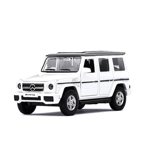 Für Mercedes Benz G63 AMG SUV Legierung Automodell Druckguss Metall Spielzeug Geländewagen Modell Sammlung Geschenk 1/36(White) von WJXNNON