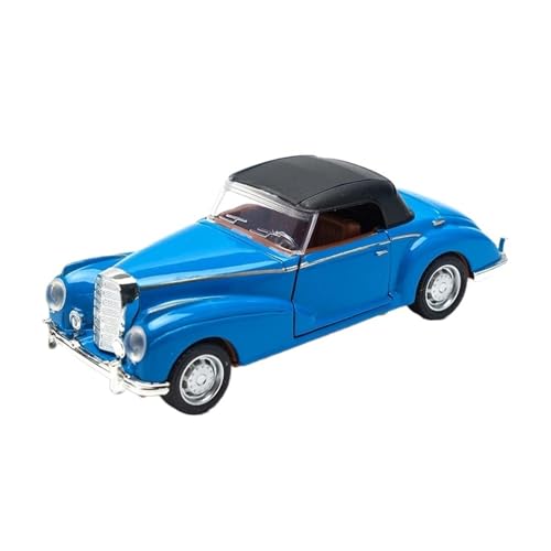 Für Mustang GT Klassische Vintage Legierung Druckguss Auto Modell Zurückziehen Auto Fahrzeug Replik Für Sammlung Geschenk Für Kind 1:32((BZ) A.Blue) von WJXNNON