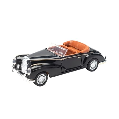 Für Mustang GT Klassische Vintage Legierung Druckguss Auto Modell Zurückziehen Auto Fahrzeug Replik Für Sammlung Geschenk Für Kind 1:32((BZ) B.Black) von WJXNNON