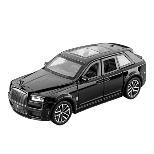 Für Rolls Royce Cullinan SUV, Legierung, Druckguss-Metallmodell, Sammeln, Hobby-Modell, Ornamente, Geschenk Für Freund, 1:32(Black) von WJXNNON