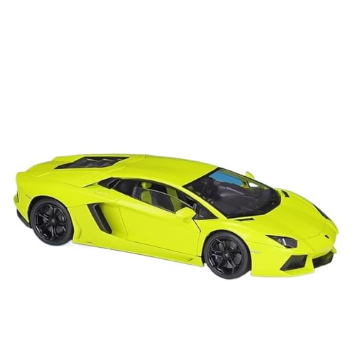 WJXNNON 1:18 Für Lamborghini LP700-4 Sportwagen Diecast Metalllegierung Modell Spielzeug Sammlung Geschenke(Lemon green No Box) von WJXNNON