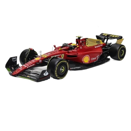 WJXNNON 1:24 Für F1 2022 Rb18 Simulation Legierung Auto Modell Handwerk Dekoration Sammlung Spielzeug Werkzeuge(1-24 2022 F1-75-55) von WJXNNON