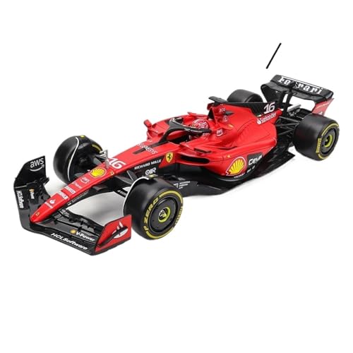 WJXNNON 1:24 Für F1 2022 Rb18 Simulation Legierung Auto Modell Handwerk Dekoration Sammlung Spielzeug Werkzeuge(1-24 2023 SF23-16) von WJXNNON