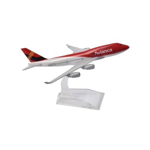 WJXNNON 16cm Für A320 Airlines Legierung Metall 1:400 Skala Druckguss Flugzeug Modell Flugzeug Mit Halter(6) von WJXNNON