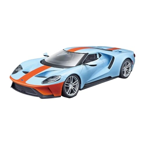 WJXNNON Für 2017 Ford GT Supersportwagen Oldtimer Legierung Automodell Statische Druckgussmodellsammlung Geschenk Geschenk 1:18(2019 Ford GT) von WJXNNON