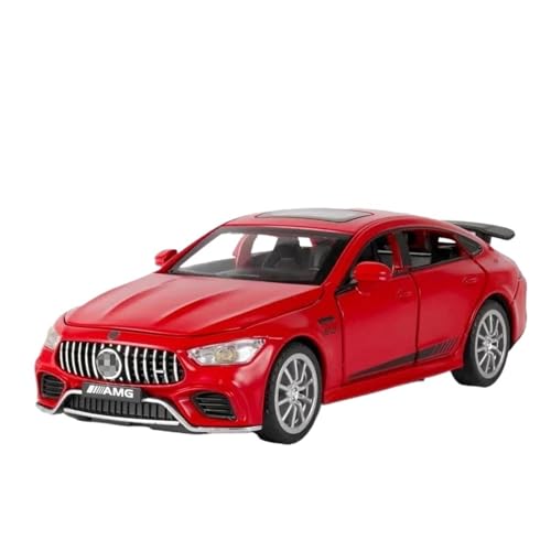 WJXNNON Für AMG GT63 V8 Legierung Auto Modell Druckguss & Spielzeug Fahrzeuge Kinder Geschenke 1:32(Red-Boxed) von WJXNNON