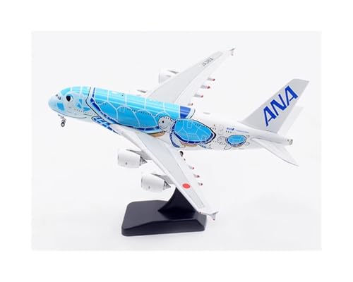 WJXNNON Für ANA Flugzeugmodell A380 JA381A Alloy Collection Flugzeugmodell Geschenk 1/400 von WJXNNON