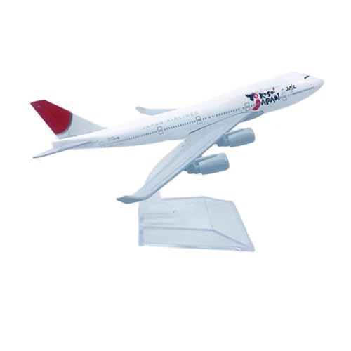 WJXNNON Für Air Airbus A747 Flugzeug Modell Flugzeug Diecast Metall Flugzeuge 16cm(747 JPN) von WJXNNON