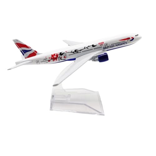 WJXNNON Für Air Airbus A747 Flugzeug Modell Flugzeug Diecast Metall Flugzeuge 16cm(777 GB PB) von WJXNNON