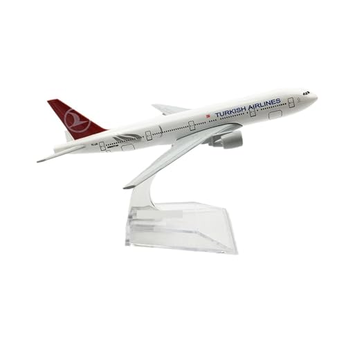 WJXNNON Für Air Airbus A747 Flugzeug Modell Flugzeug Diecast Metall Flugzeuge 16cm(777 TUR) von WJXNNON