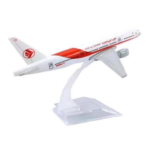 WJXNNON Für Air Algeria Airlines B777 Modell Legierung Metall Flugzeug Modell Airliner Display Sammlung 16CM 1:400 von WJXNNON