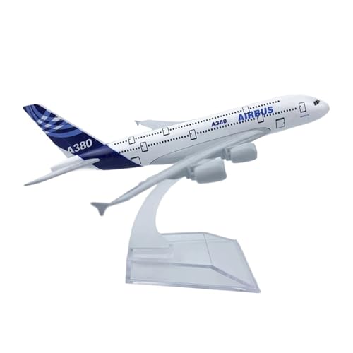 WJXNNON Für Air Boeing A380 Flugzeugmodellflugzeug Diecast Metall 1/400 Skala 16 cm(A320 CO) von WJXNNON